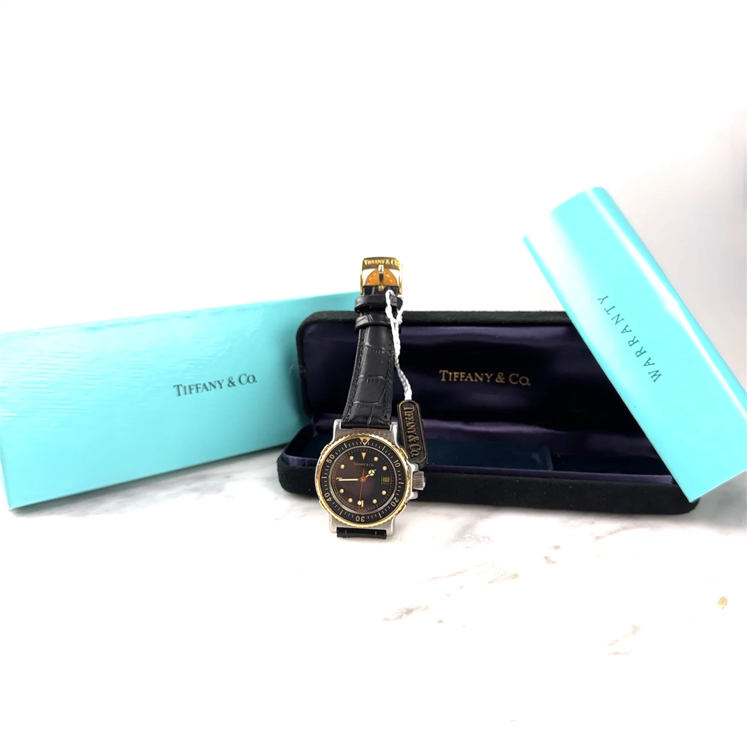 Elegant Tiffany & Co. Dive Watch L0720 - Jewelry & Timepiece Mechanix