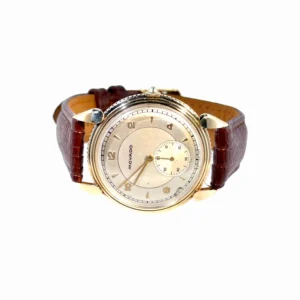 Vintage Movado Manual-Wind Dress Watch 14K Solid Yellow Gold