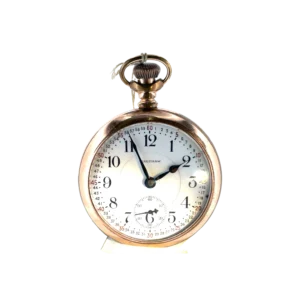 Antique 1902 Waltham Vanguard 23 Jewels Model 1892 Pocket Watch 18s Run 3-Color Gold